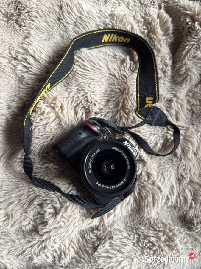 Nikon D3200 lustrzanka cyfrowa uszkodzony