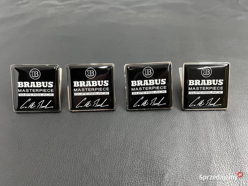 Logo emblemat fotele Mercedes Benz Brabus Akcesoria samochodowe lubelskie Chełm