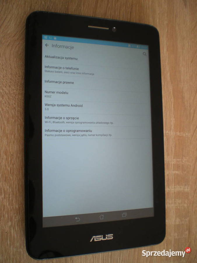 tablet ASUS K00Z stan Strzelce Opolskie