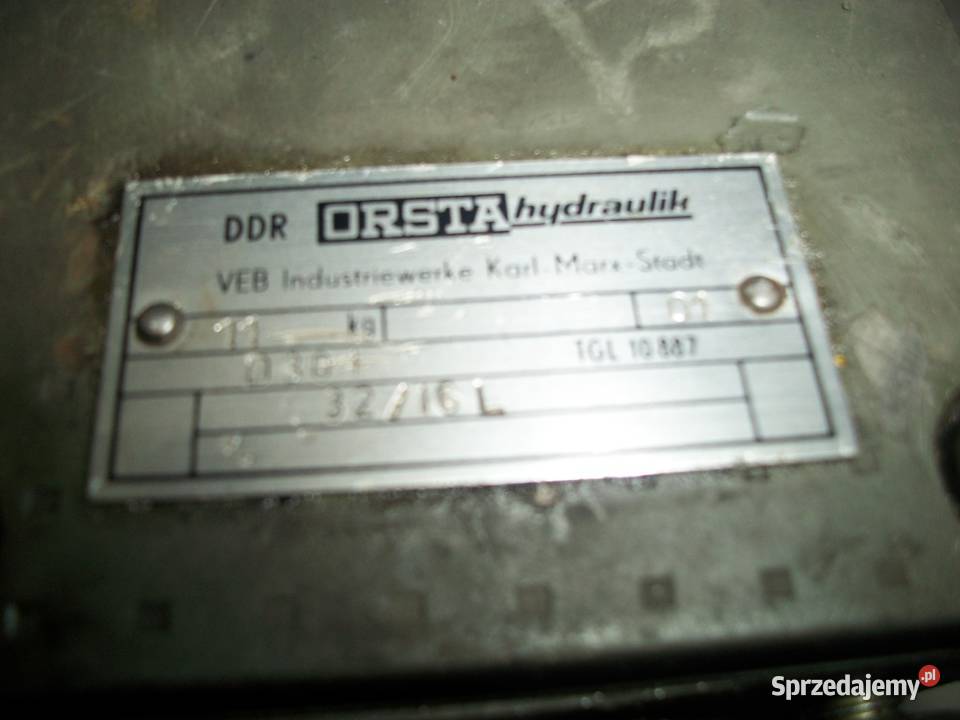 Mechanizm sterowania pompy B3216L Orsta małopolskie