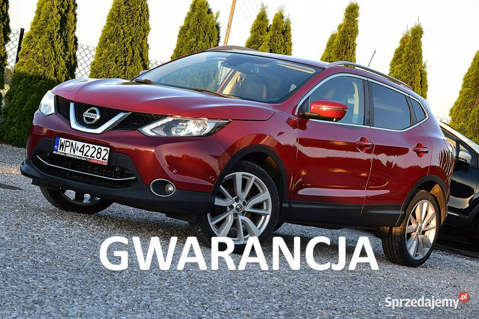 Nissan Qashqai 16D 131 Led Navi Kamera Skóra czujnik parkowania Nowe Kucice