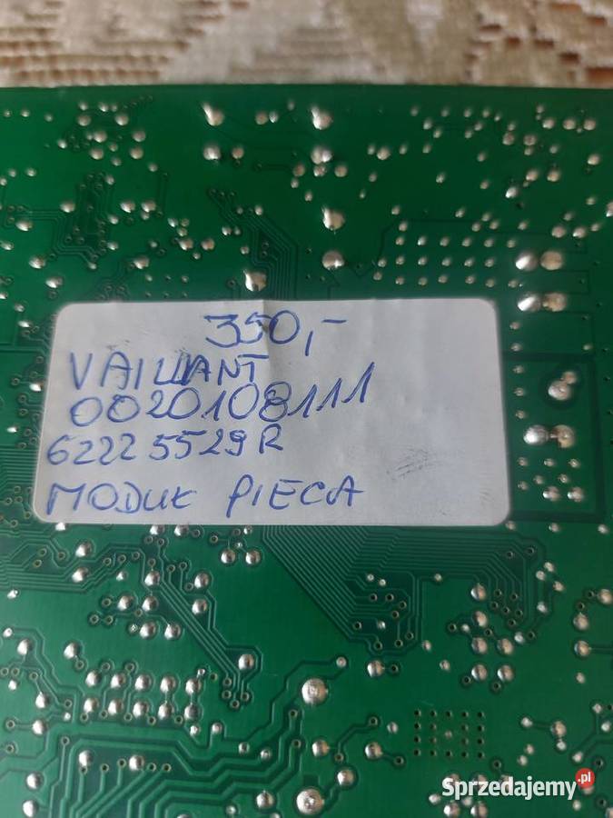 VAILLANT 0020108111 62225529 R MODUŁ PIECA Nowy Sącz