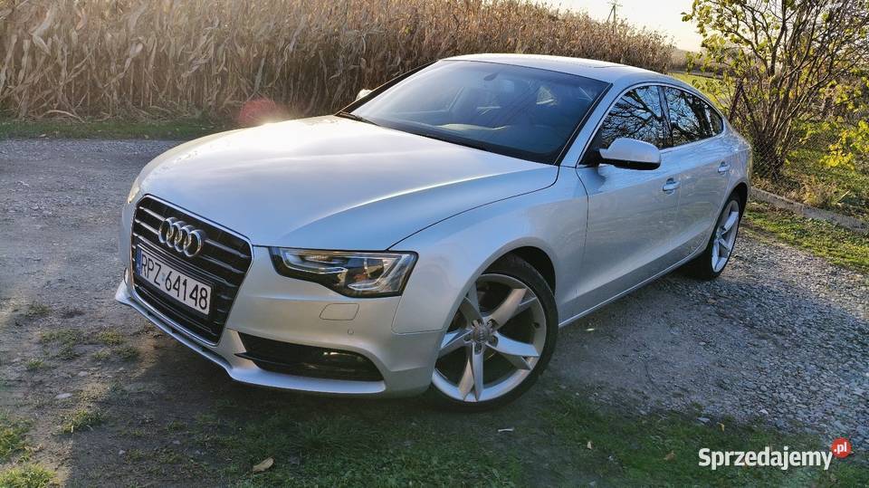 Audi A5 Sportback 2012 r niski przebieg zadbana Rzeszów