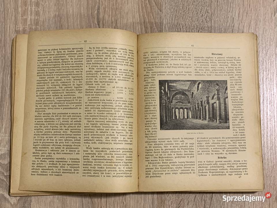 Kalendarz Krakowski Józefa Czecha na 1894 Bochnia