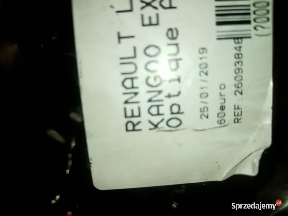 Lampa przód przednia renault kangoo 2005 nissan dolnośląskie Wrocław sprzedam