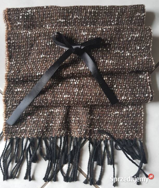 damski męski szal szalik wełniany zimowy merino Uniseks Kielce