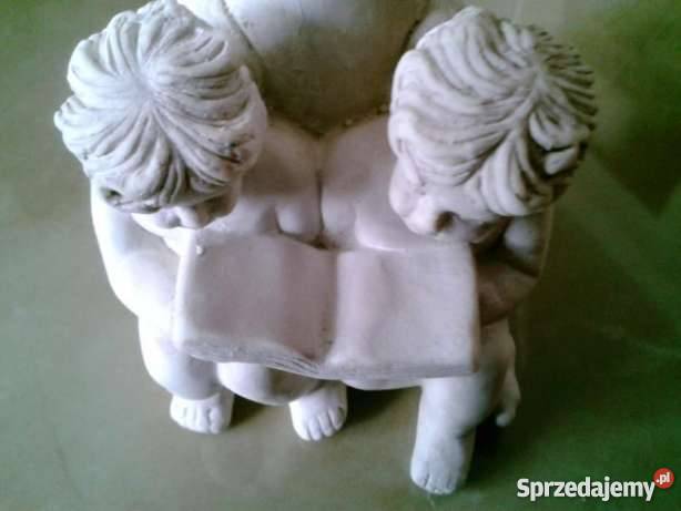 Antyk świecznik z aniołkami Janów Lubelski sprzedam