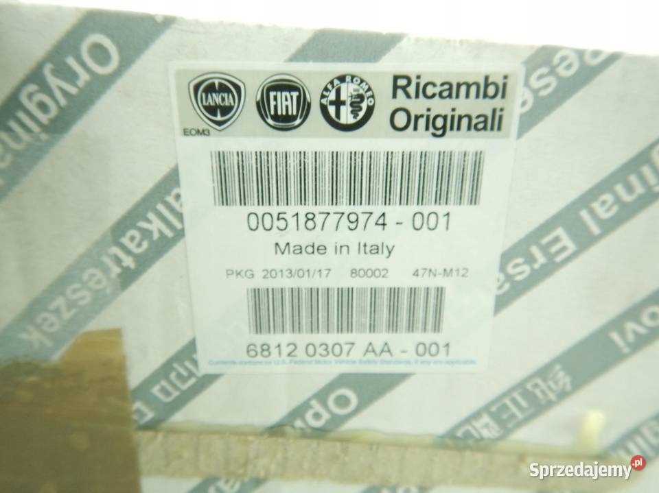 RĄCZKA ALFA ROMEO MITO 14 77 KW 6M 20082013 osobowe