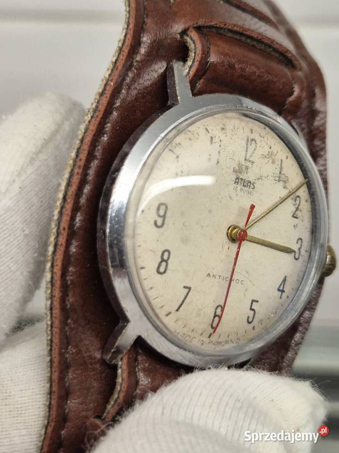 Polski zegarek Błonie model Atlas Chorzów