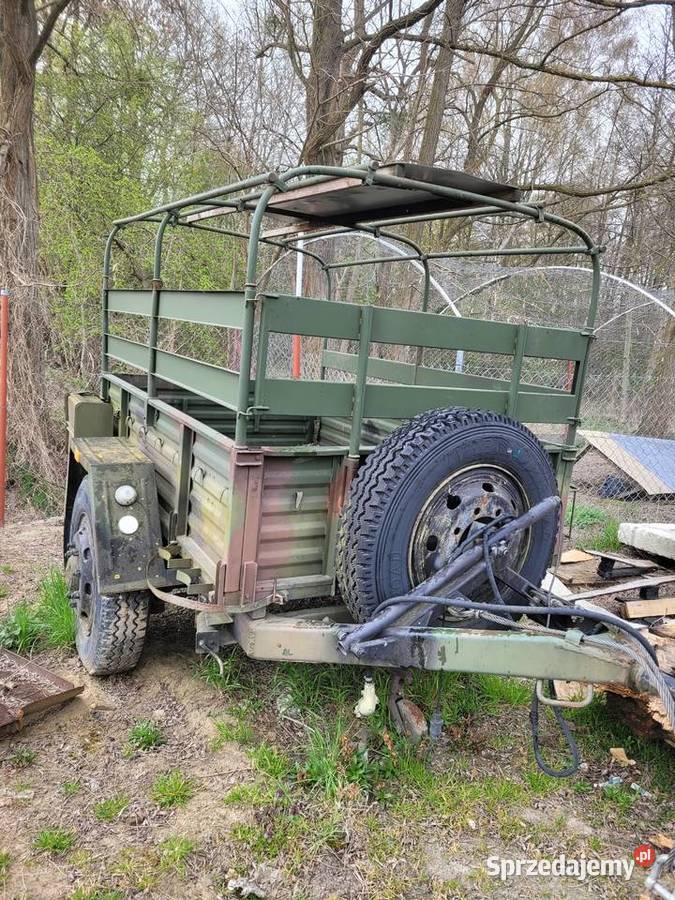 Przyczepka wojskowa star ził gaz Poznań