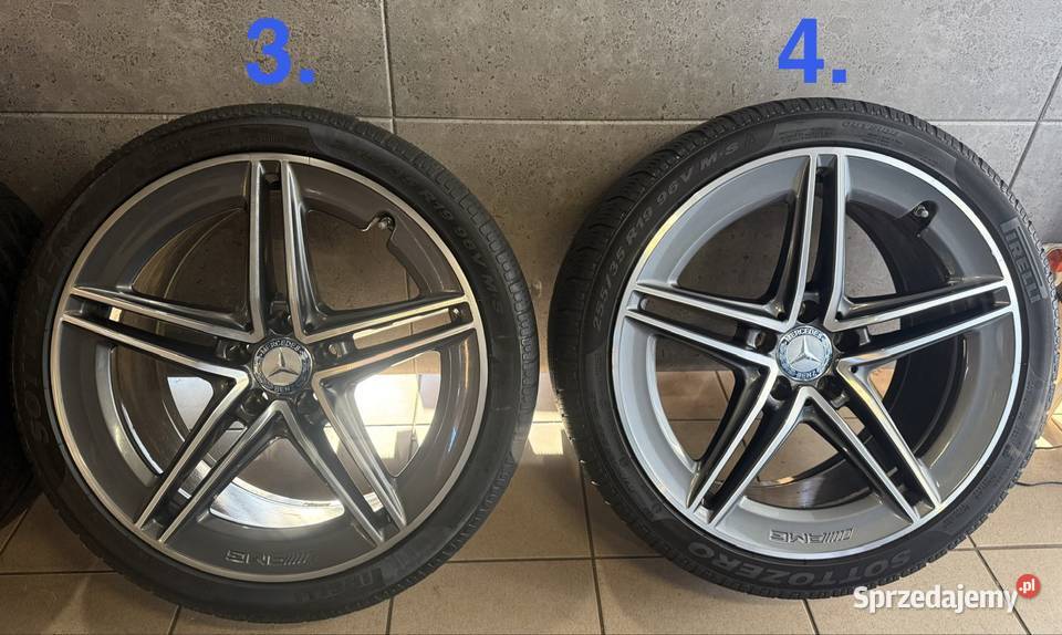 19 Mercedes C w205 AMG 63s Coupe felgi koła Lubasz