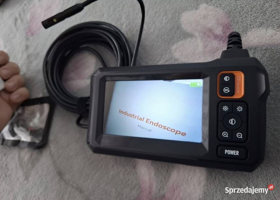Kamera inspekcyjna z dwoma kamerami HD kabel 5m Poznań