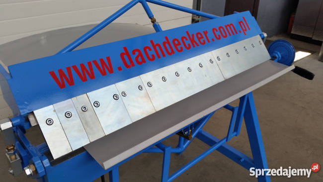 Zaginarka giętarka 1250 SEGMENTOWA DACHDECKER Wrocław
