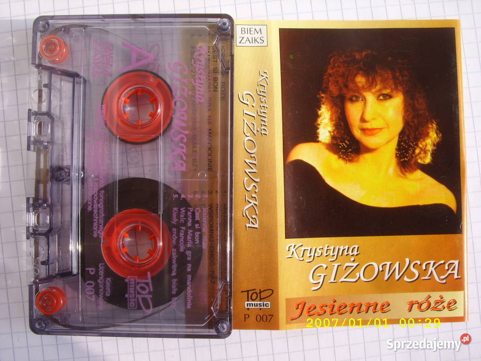 Pop kaseta Krystyna Giżowska Jesienne roze Top Wołów