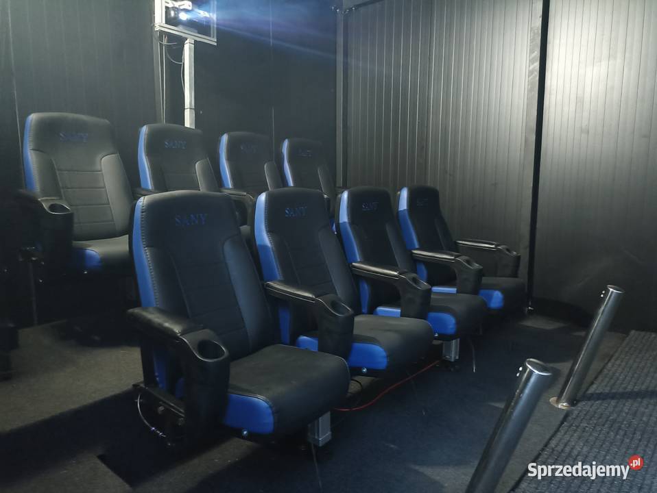 Interaktywne kino 7D z 32 filmami PRAWIE