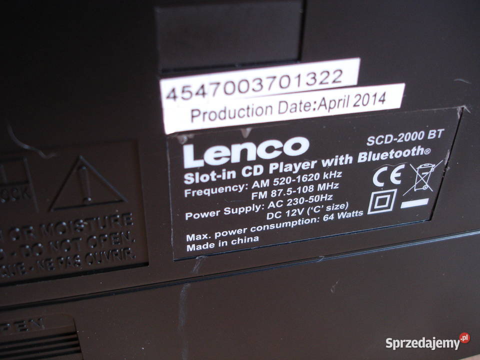 Radiomagnetofon LENCO SCD2000BT lubuskie