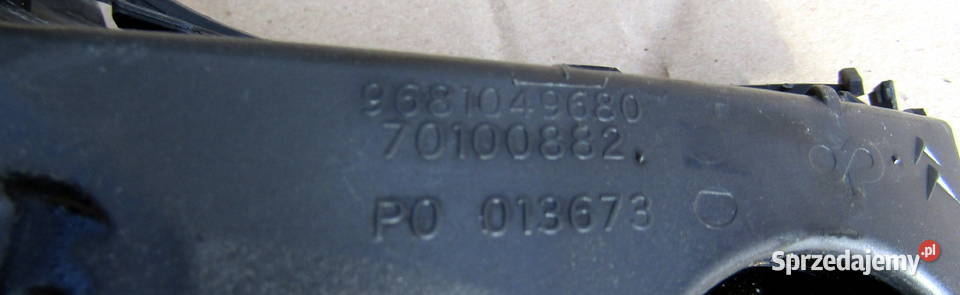 ABSORBERŚLIZG ZDERZAKA TYLNEGO CITROEN C5 X7 Rok produkcji 2010 łódzkie Mysłaków