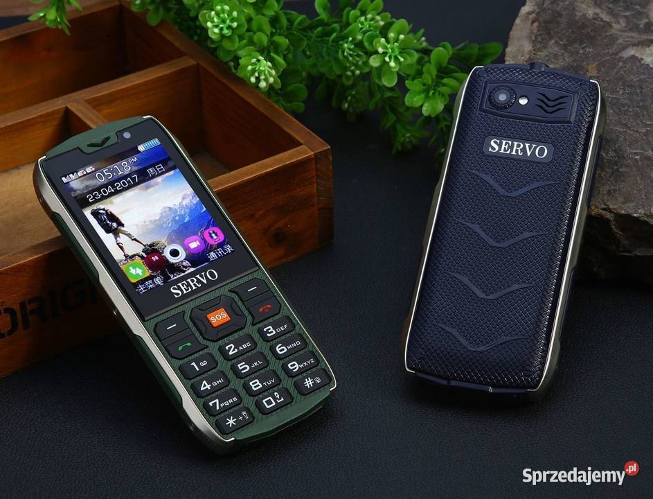 SERVO H8 Hammer Phone 4xSIM Zielona Góra
