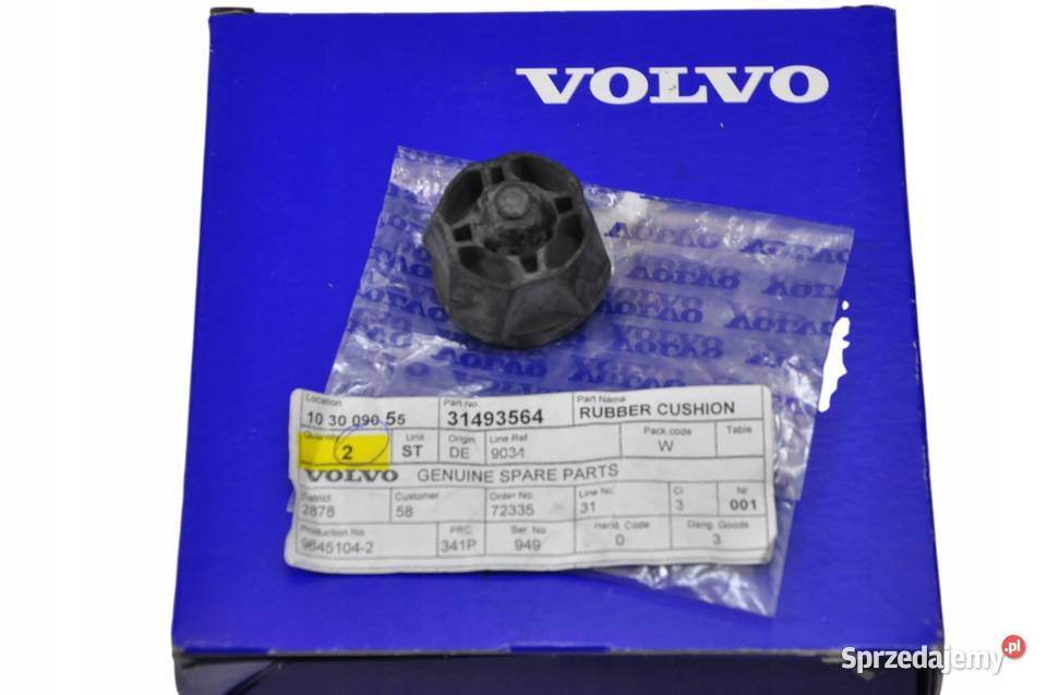 VOLVO V40 V40CC poduszka osłony silnika duza 16D Bielany Wrocławskie