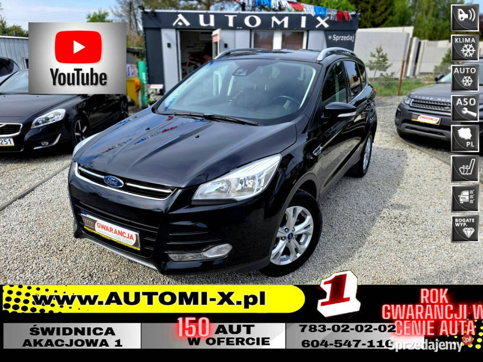 Ford Kuga SPRZEDANY 20D140 Nowy rozrząd Manual czarny dolnośląskie Świdnica
