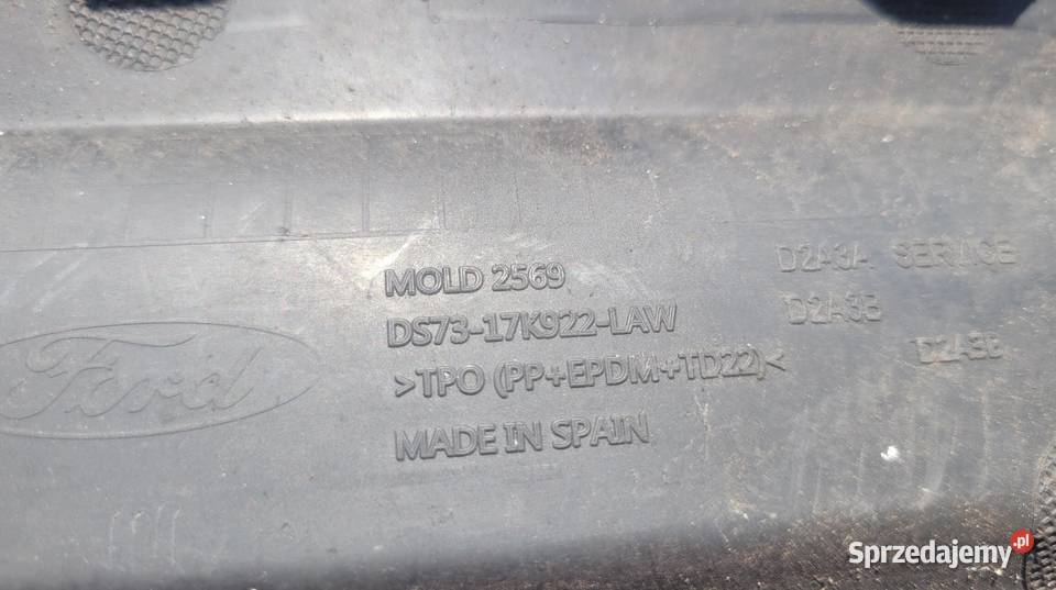 FORD MONDEO MK5 SPOILER DOKŁADKA ZDERZAKA TYL osobowe śląskie