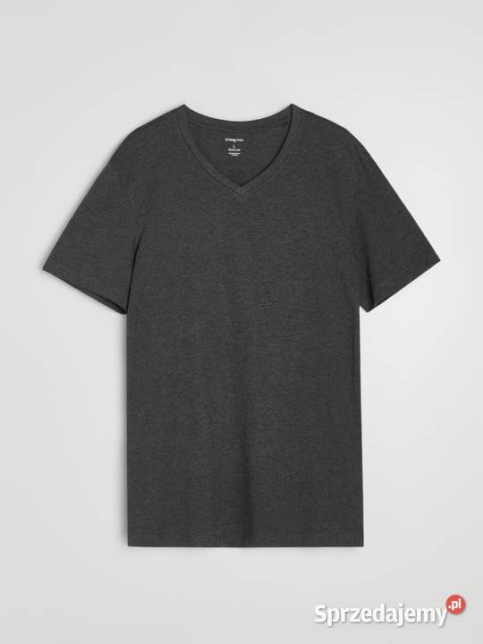 grafitowy tshirt męski Sinsay Rozmiar L