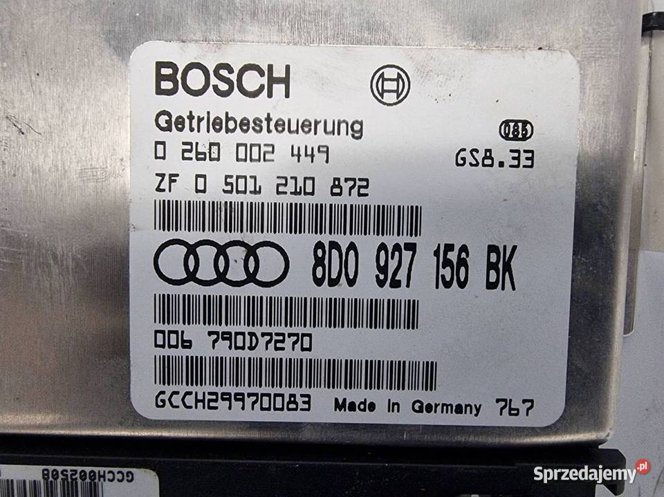 MODUŁ VOLKSWAGEN PASSAT B5 8D0927156BK Lipno