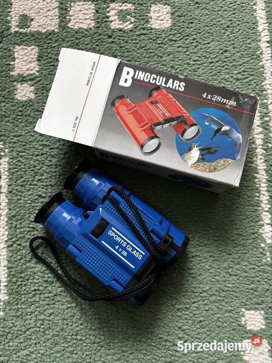 Lornetka Sport Glass 4x28 praktyczna do