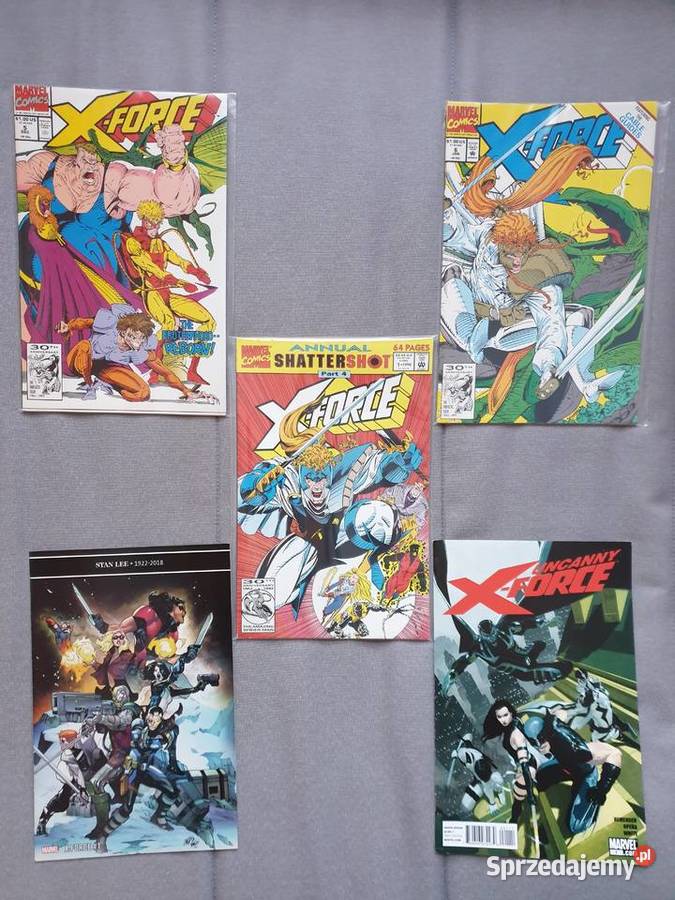 XForce 13 oryginalnych komiksów USA Amerykańskie Gdynia