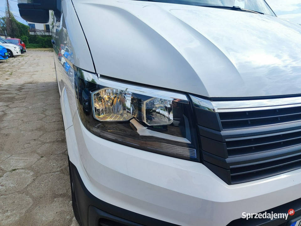Volkswagen Crafter 35 TDI 144m3 Z polskiego nieuszkodzony mazowieckie Warszawa