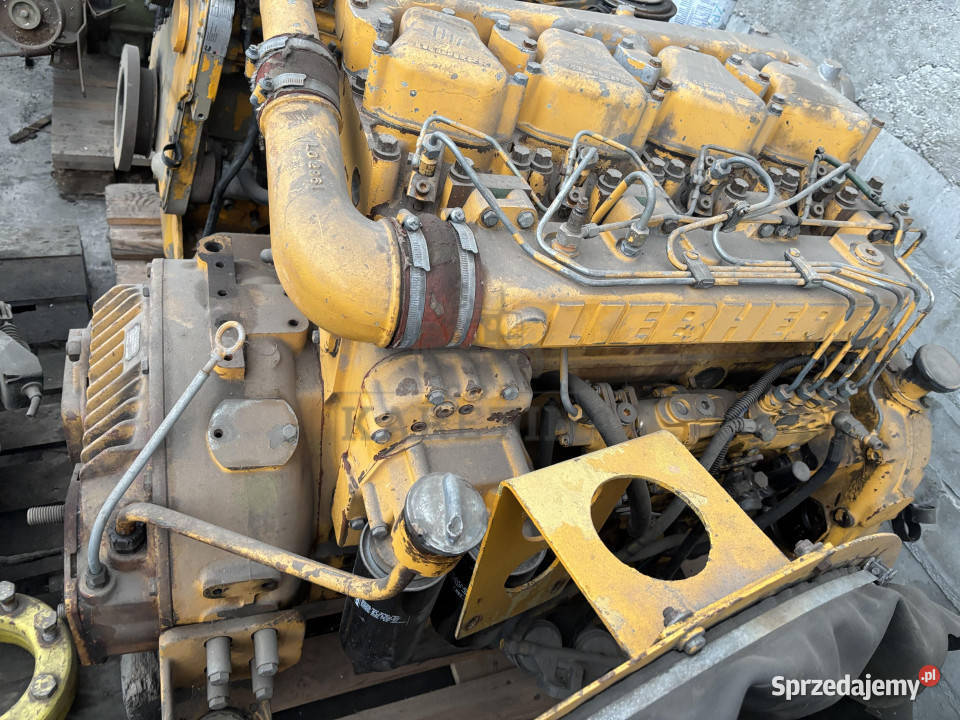 Liebherr D904T D 904 T Silnik Kompletny Blok Pozostałe wielkopolskie Jastrzębniki