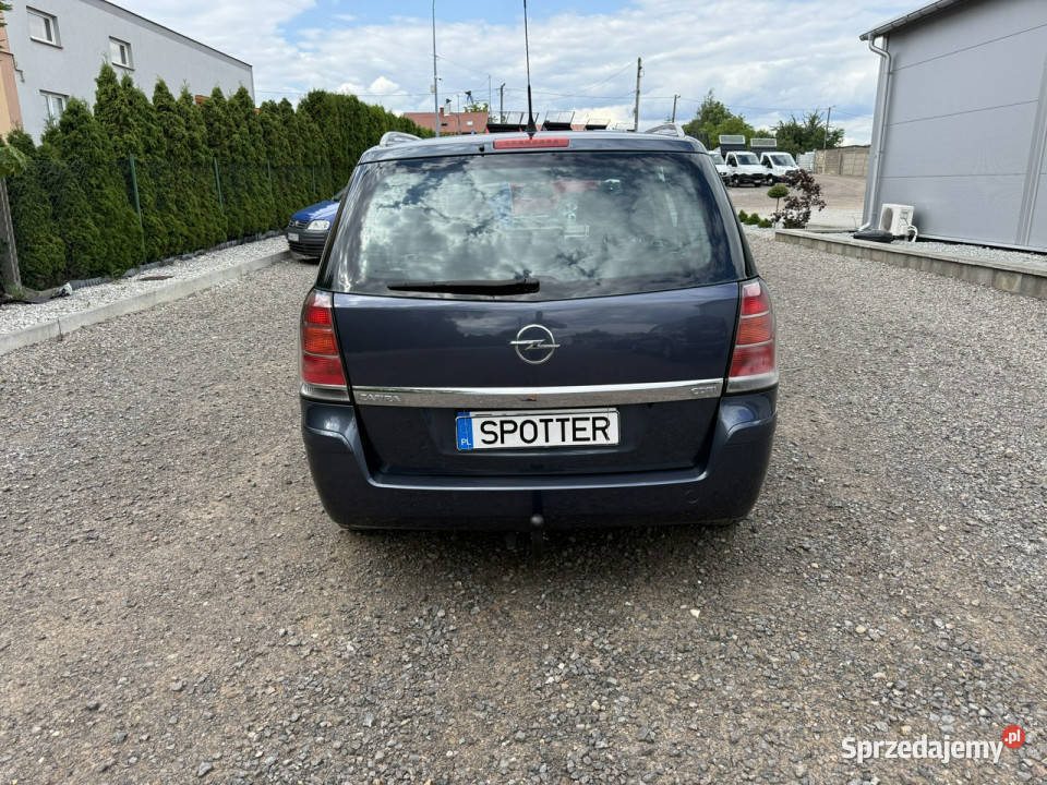 Opel Zafira 1 Właściciel 7Osób 19 CDTI 120 B diesel łódzkie Opoczno