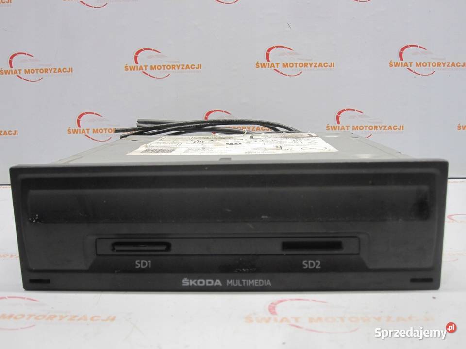 SKODA OCTAVIA SUPERB III FABIA czytnik nawigacji świętokrzyskie Kielce sprzedam