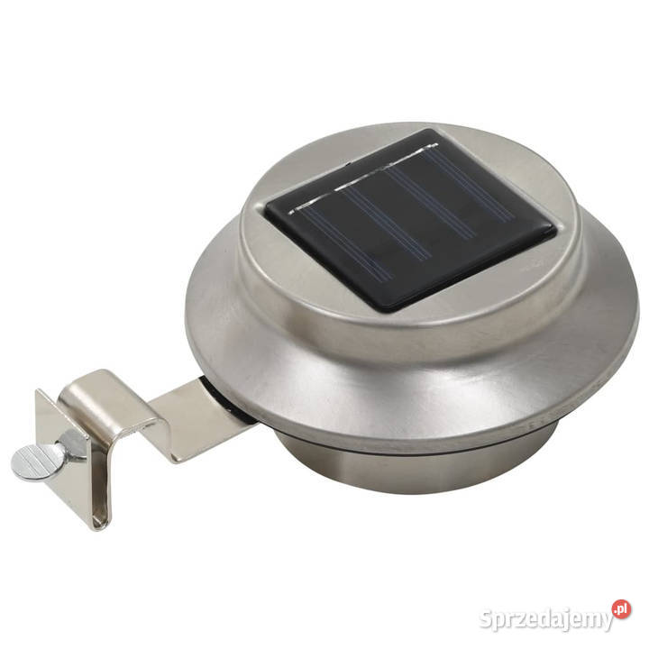 Okrągłe lampy solarne na zewnątrz 6 LED 12 białe Pozostałe