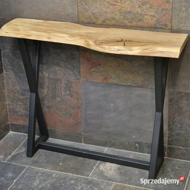 Konsola loft BLAT DĘBOWY NA WYMIAR naturalna warmińsko-mazurskie Bartoszyce