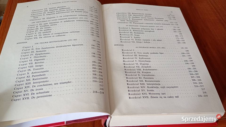 Wykłady poetyki Praecepta poetica Maciej język polski sprzedam