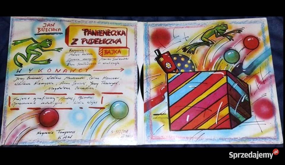 Panieneczka z pudełeczka Bajka Jan Brzechwa dla dzieci Płyty i kasety lubelskie Chełm
