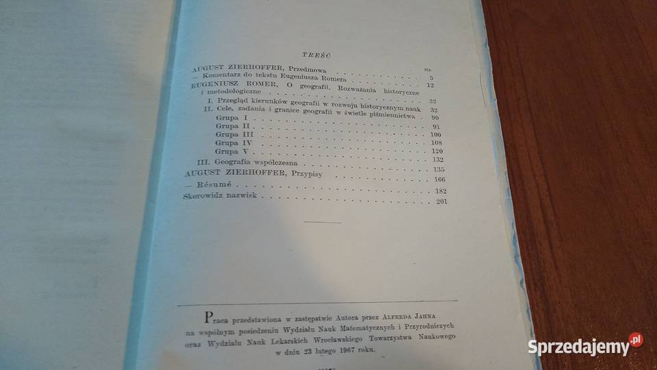 O geografii rozważania historyczne i miękka Gdańsk