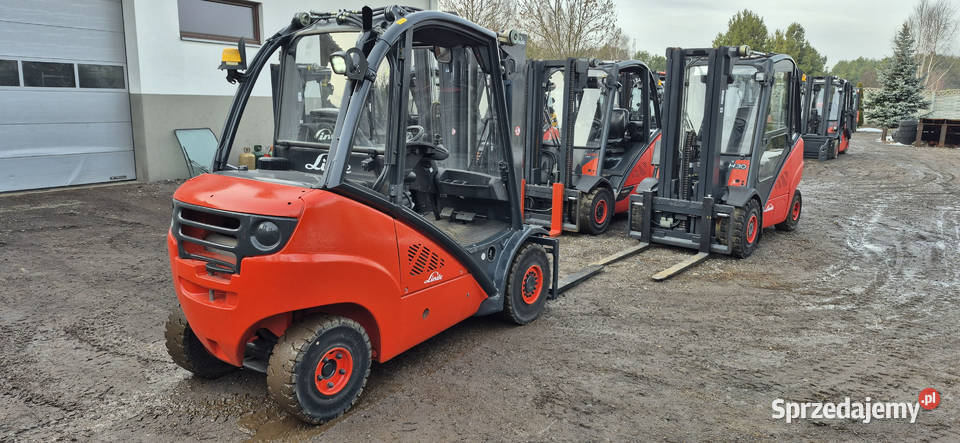 Wózek Widłowy Linde H30D Diesel Triplex 470 m Małkinia Górna