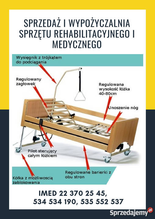 Wypożyczalnia Łóżek Rehabilitacyjnych mazowieckie
