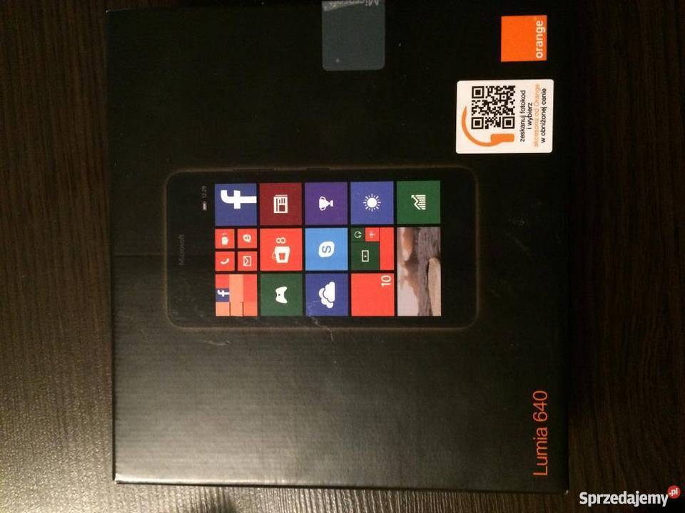 Nokia Lumia 640 Orange Pruszków