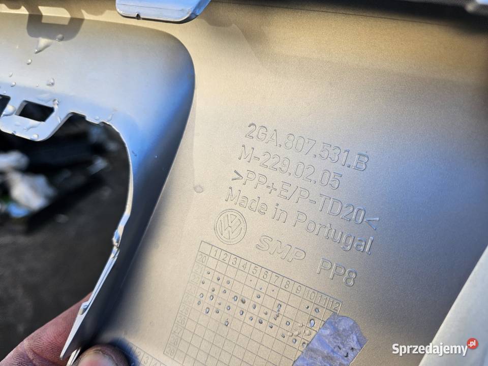 VW TROC 2GA LIFT DYFUZOR SPOILER ZDERZAKA TYŁ osobowe