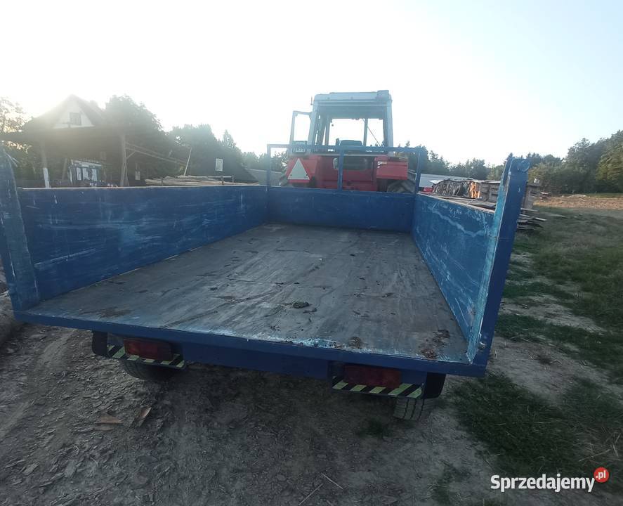 Przyczepa wywrotka kiper tandem