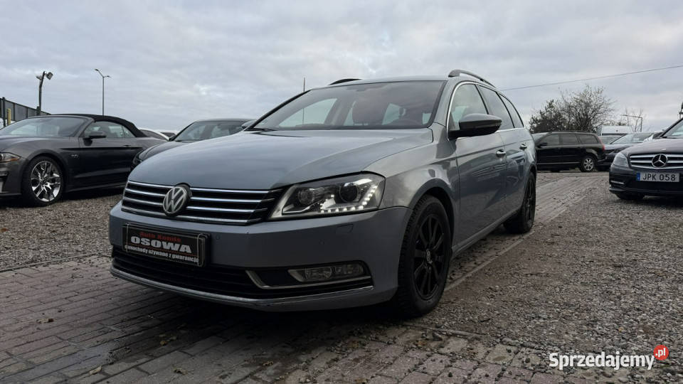Volkswagen Passat 20tdi 170 dsg navi kamera niebieski Gdańsk