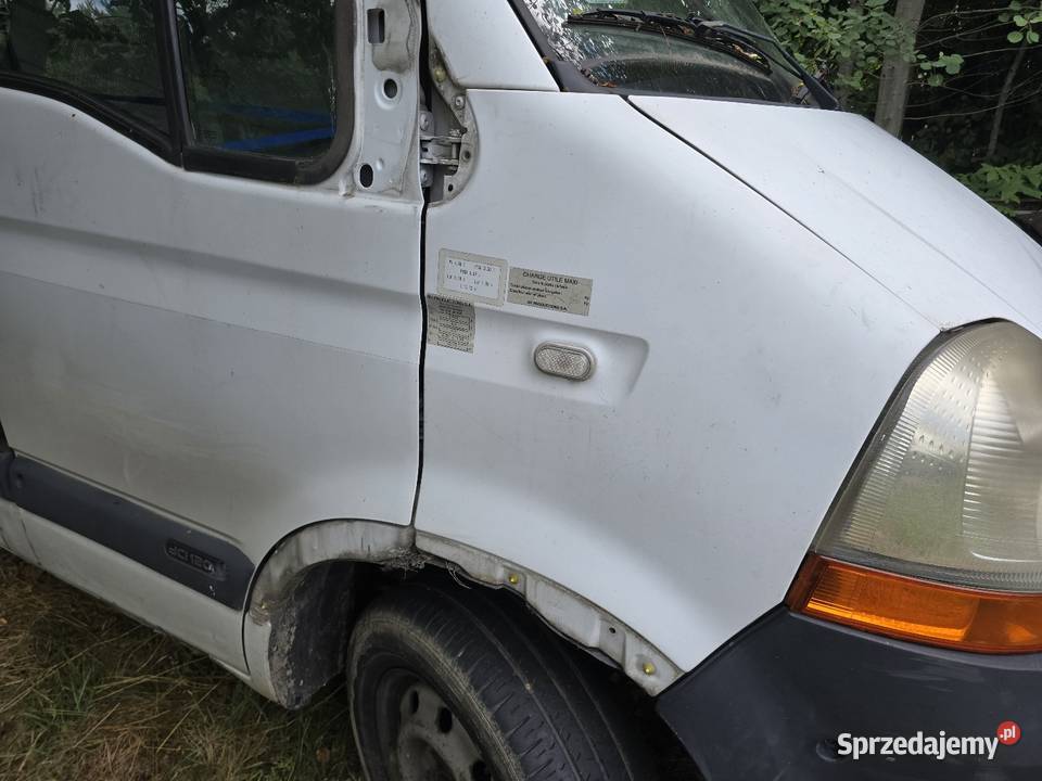 Drzwi maska błotnikirenault master 2 lift do dostawcze
