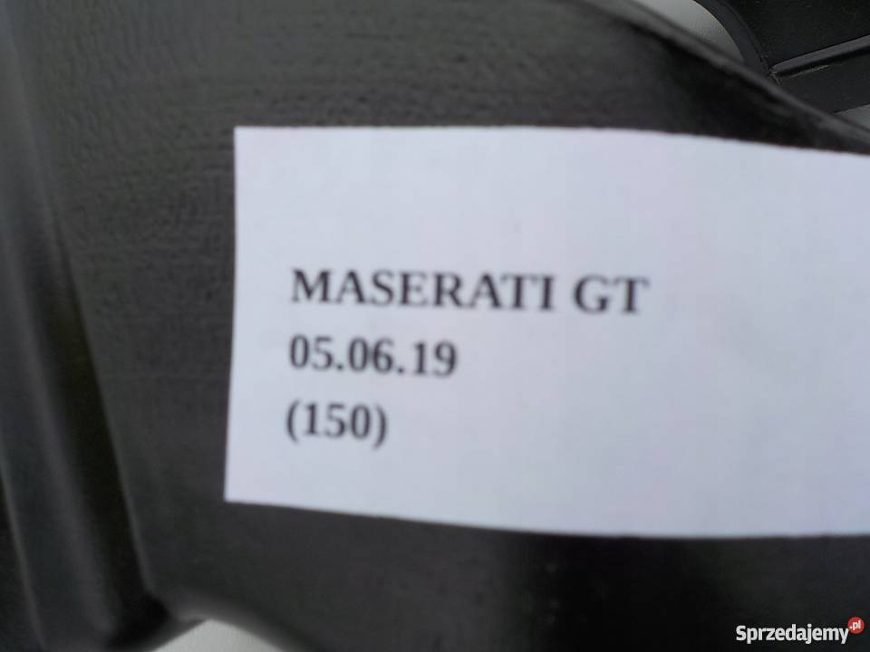 WLOT KANAŁ POWIETRZA MASERATI GRANTURISMO Nowy Tomyśl