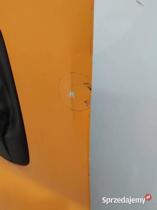 DRZWI LEWE TYŁ SKRZYDEŁKO POMARAŃCZOWE Opel