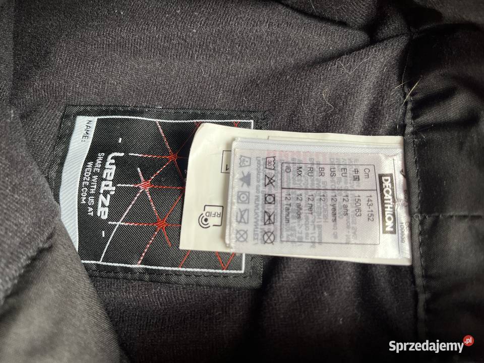 spodnie narciarskie WEDZE DZIEWCZĘCE 152 Zagnańsk