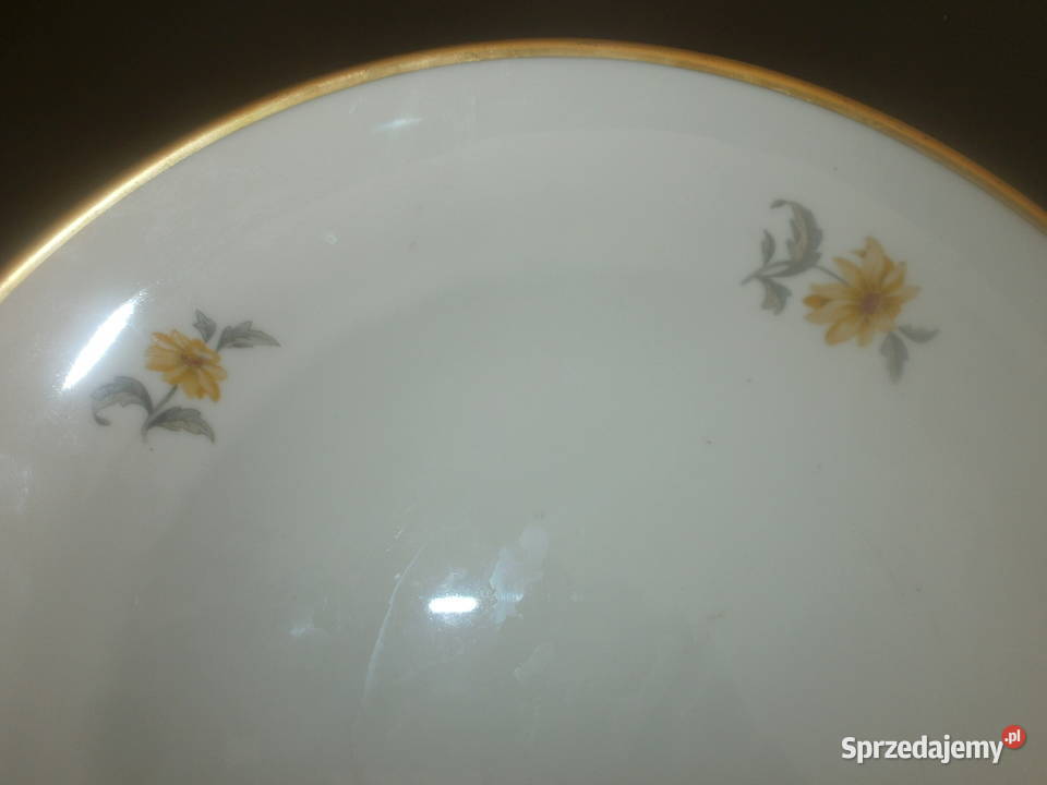 Furstenberg duży talerz dekoracyjny 275 lubuskie