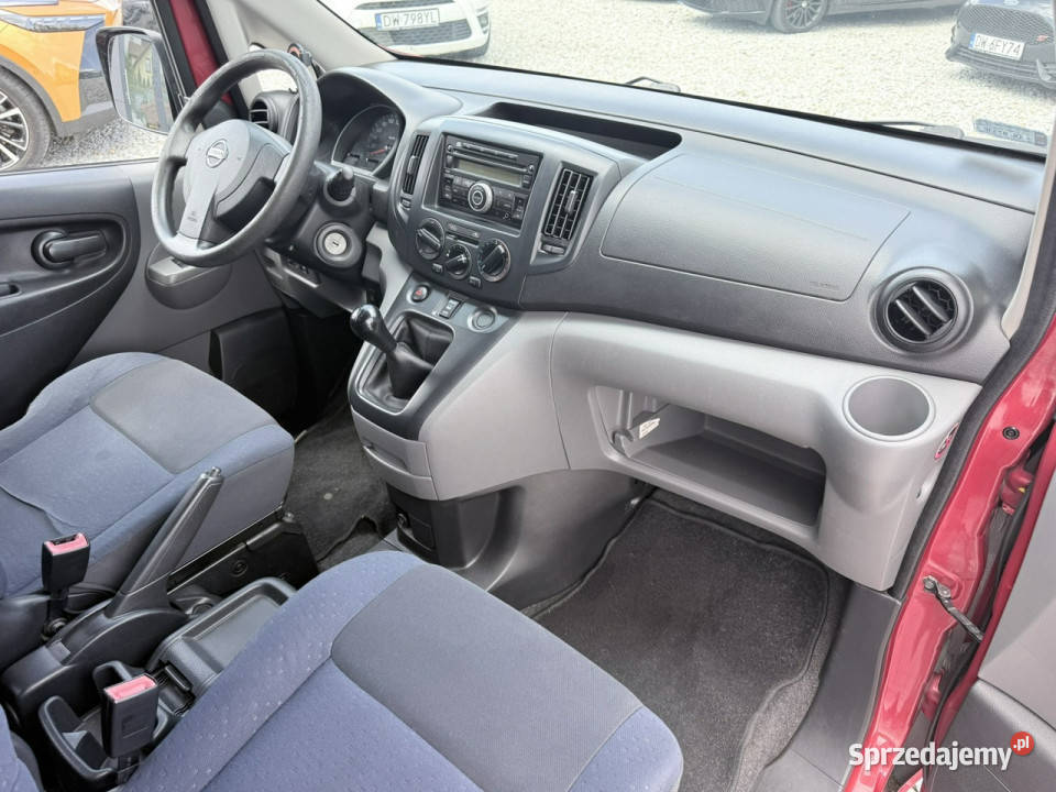 Nissan NV200 15 dCi 90 2011r BOX dachowy Rok produkcji 2011